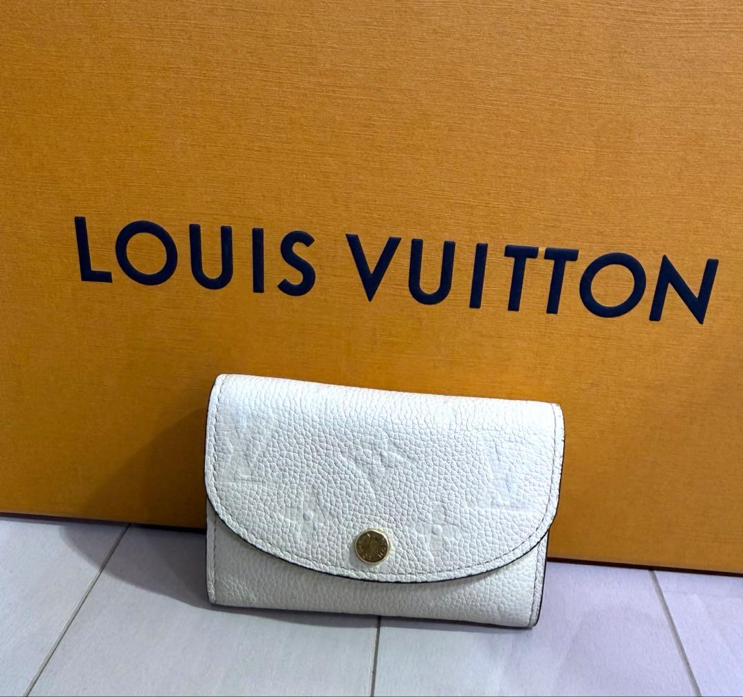 LOUIS VUITTON ポルトモネ・ロザリ アンプラント ケース 財布