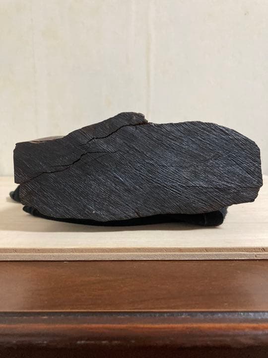 達磨大師　大型37cm 木彫り　彫刻　骨董品　和　アンティーク　古道具　ヒビあり