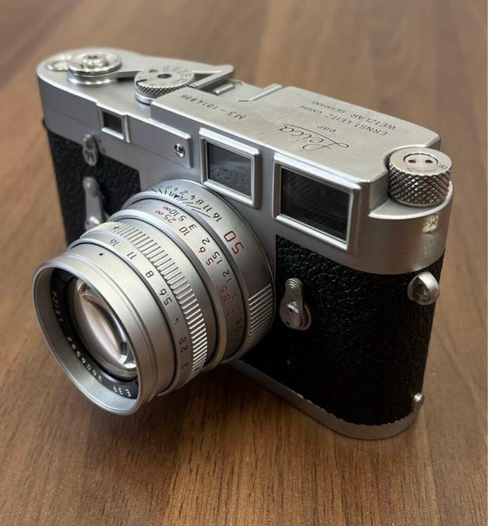 フィルムカメラ Leica M3 + LEICA SUMMICRON-M 50mm F2 E39
