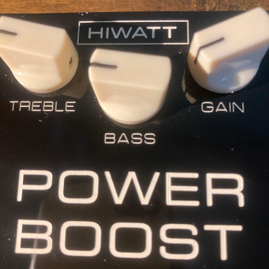 英国の幻⁉️HIWATT power boost‼️