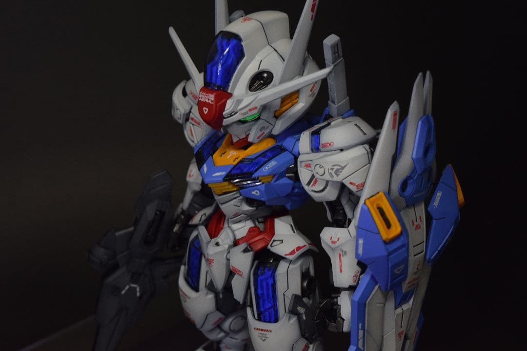 【ガンプラ全塗装】MGSDガンダムエアリアル【グラデーション塗装】