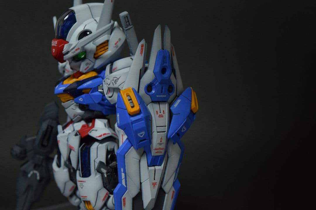 【ガンプラ全塗装】MGSDガンダムエアリアル【グラデーション塗装】