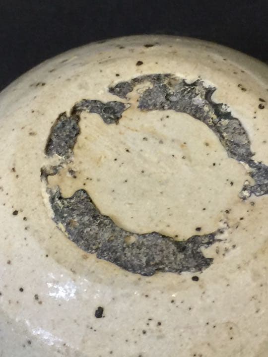 宋金時代 磁州窯 鉄絵塑磁 香合  年代物 宋胡緑