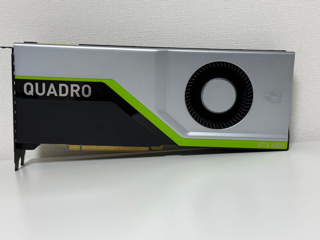 NVIDIA QUADRO RTX 5000 16GB AIグラフィック