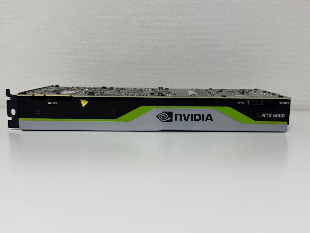 NVIDIA QUADRO RTX 5000 16GB AIグラフィック