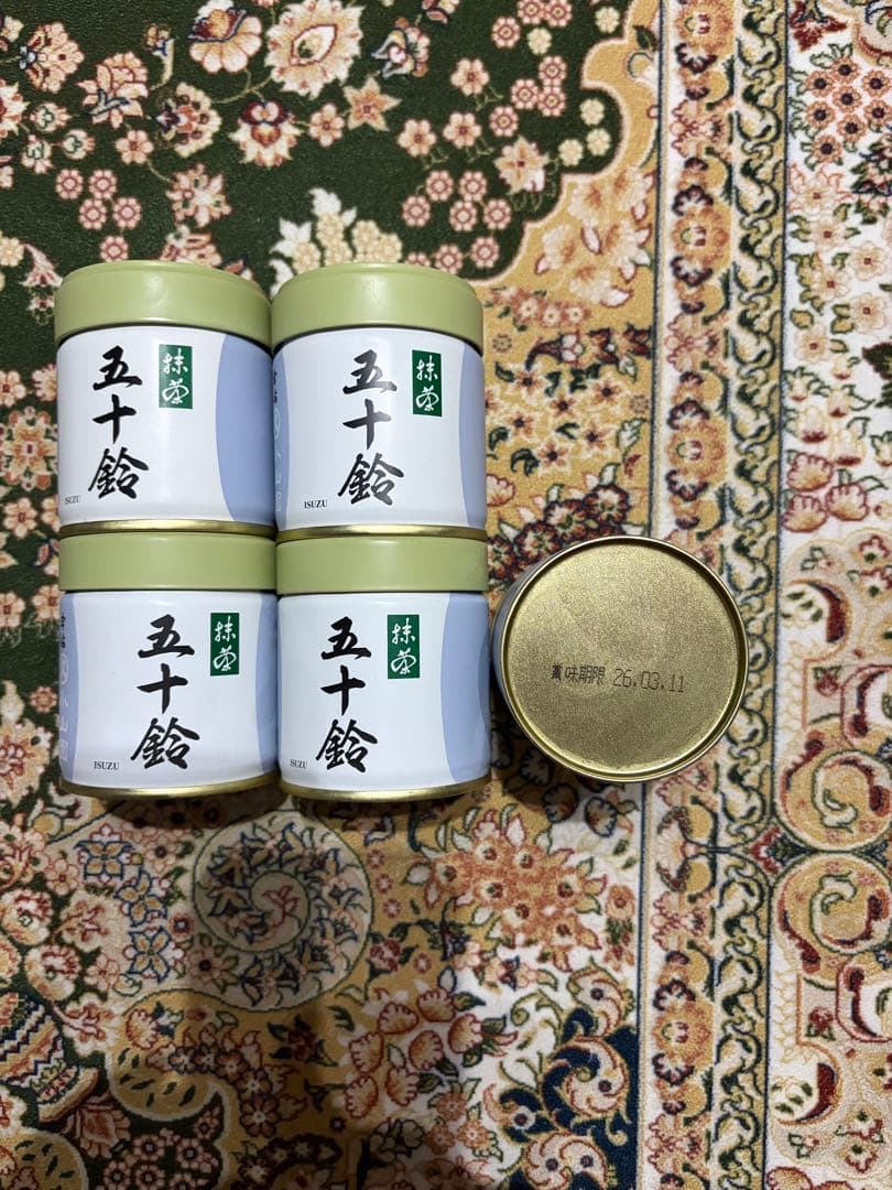 丸久小山園　五十鈴 40g 5缶セット