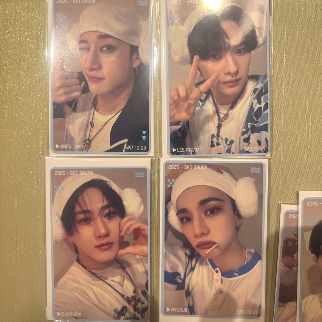 stray kids JYP ポップアップ 1万円 購入特典 トレカ 8種コンプ