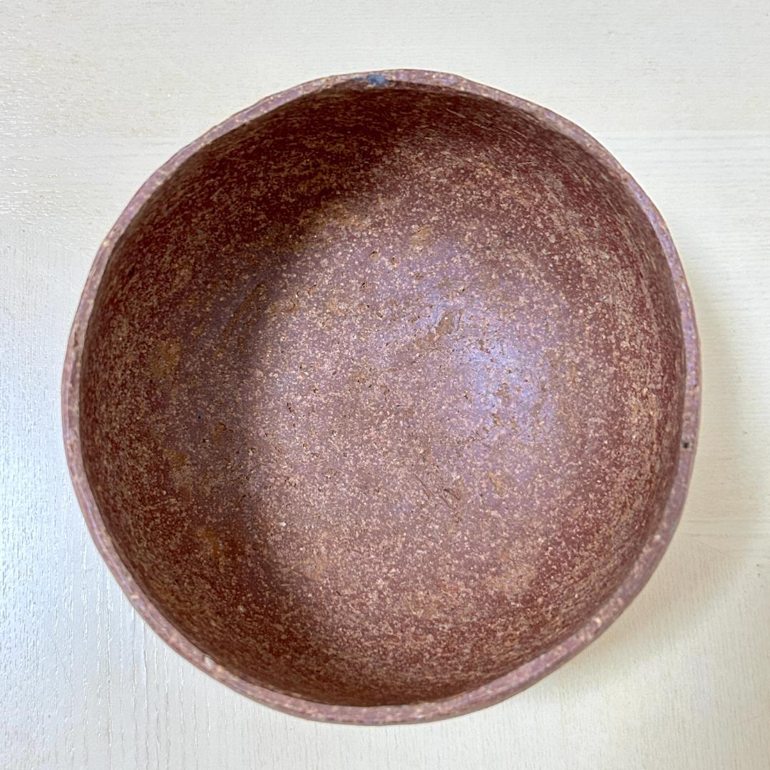 星正幸　備前　大坊垸　14×8cm