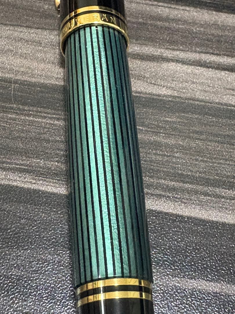 美品　Pelikan M1000 Green Stripe 万年筆　細字