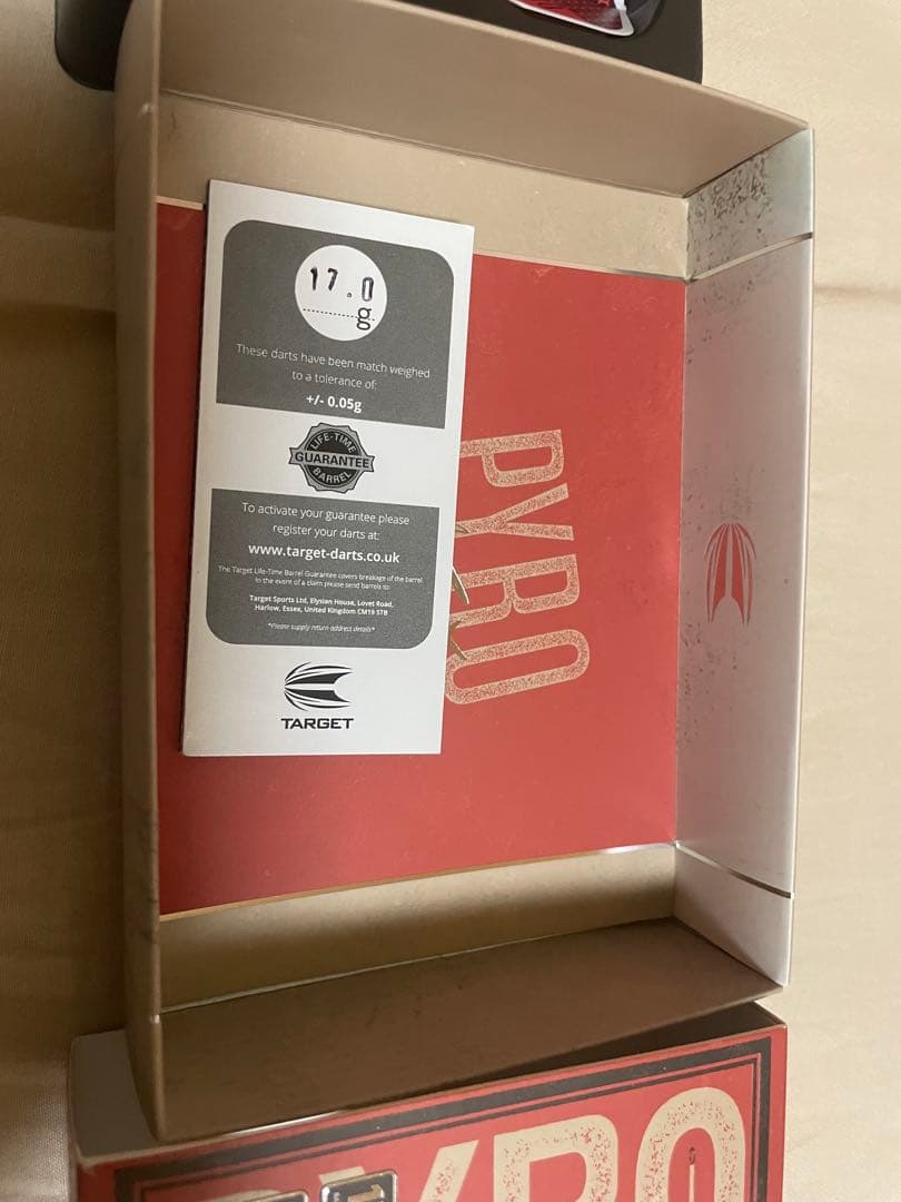 ダーツ TARGET PYRO GENERATION-8.1