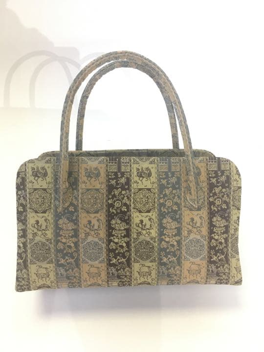 ハンドバック　龍村美術織物　紅牙瑞錦