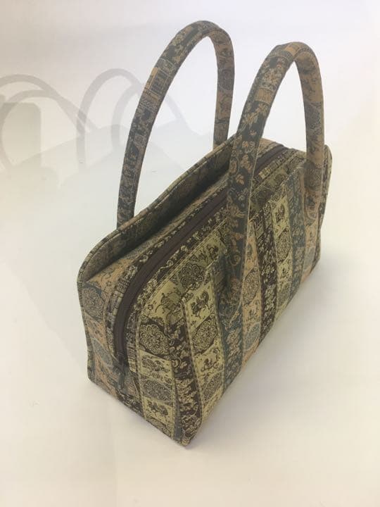 ハンドバック　龍村美術織物　紅牙瑞錦