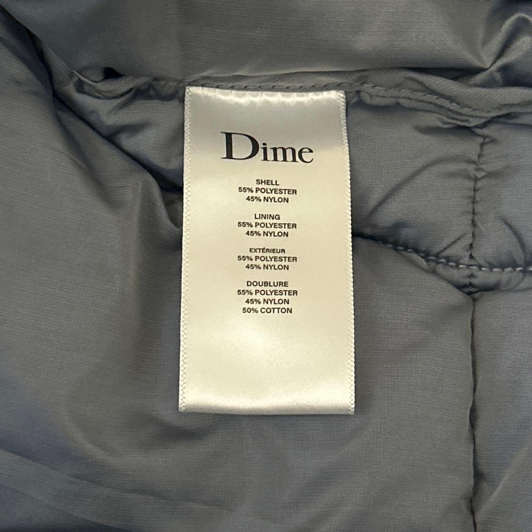 142【人気即完売品】ダイム☆ワンポイント刺繍ロゴ　パファージャケット