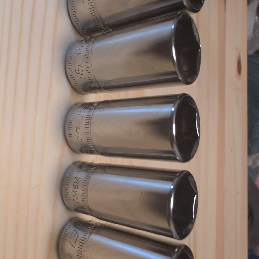 Snap-on セミディープソケット 3/8 212FSMSY