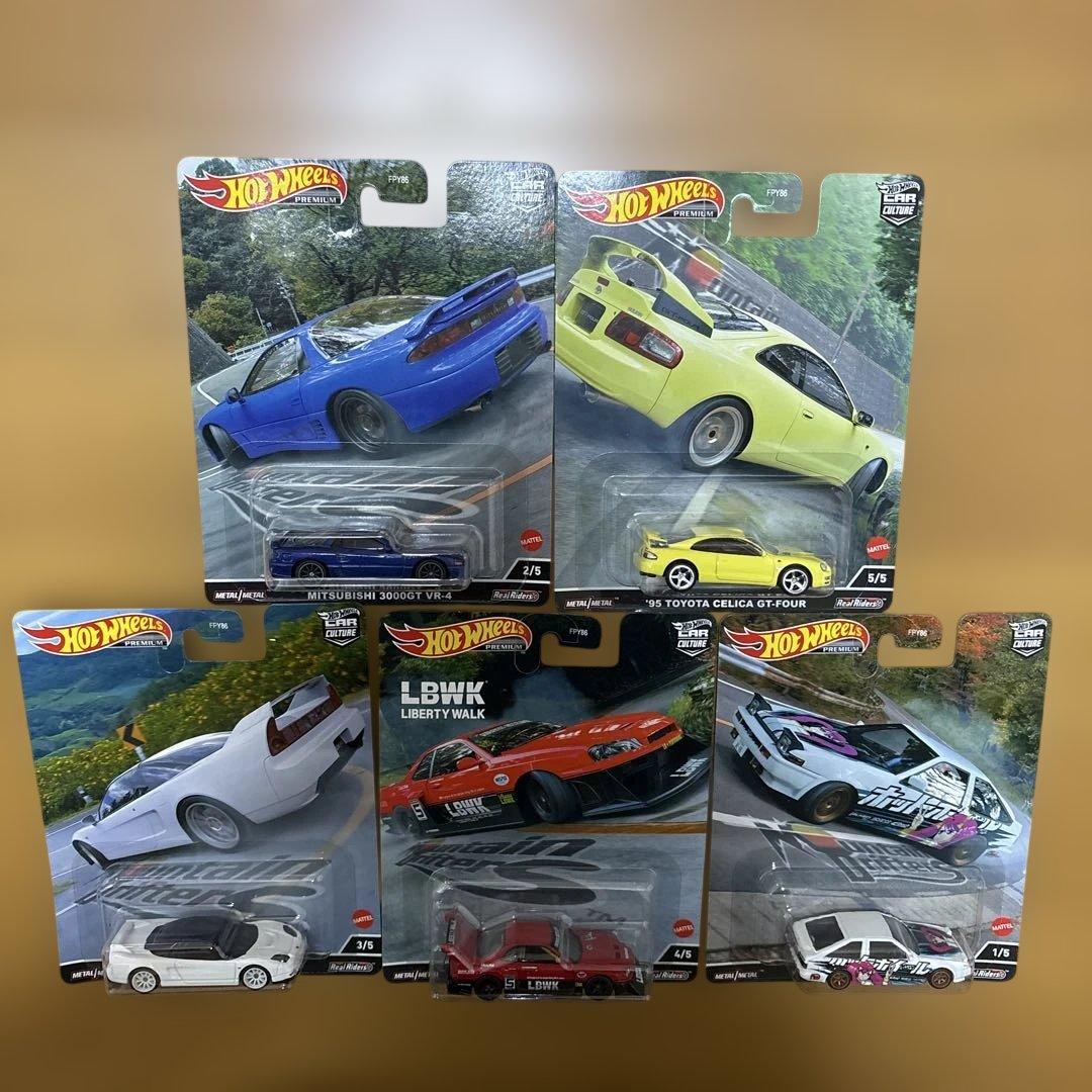 【絶版品・希少人気品】ホットウィール マウンテンドリフターズ　5台セット￼