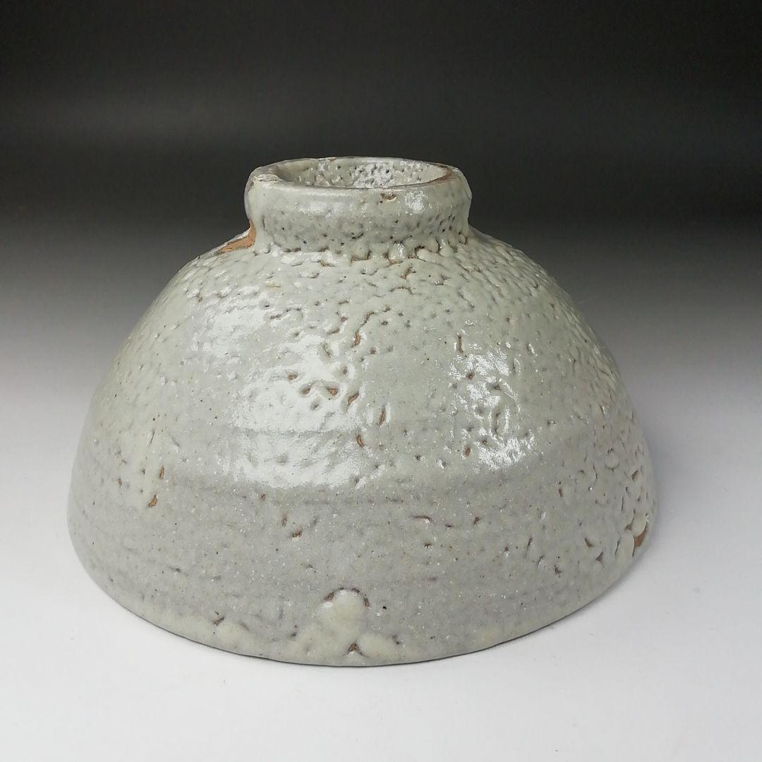 Ｔ２８７　茶碗　『井戸形茶碗』『吉川心水 作』　共箱　抹茶碗　茶道具