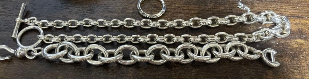 廃盤　超レア　ファーストアローズ　極太　唐草　チェーン　ブレスレット　唯一無二