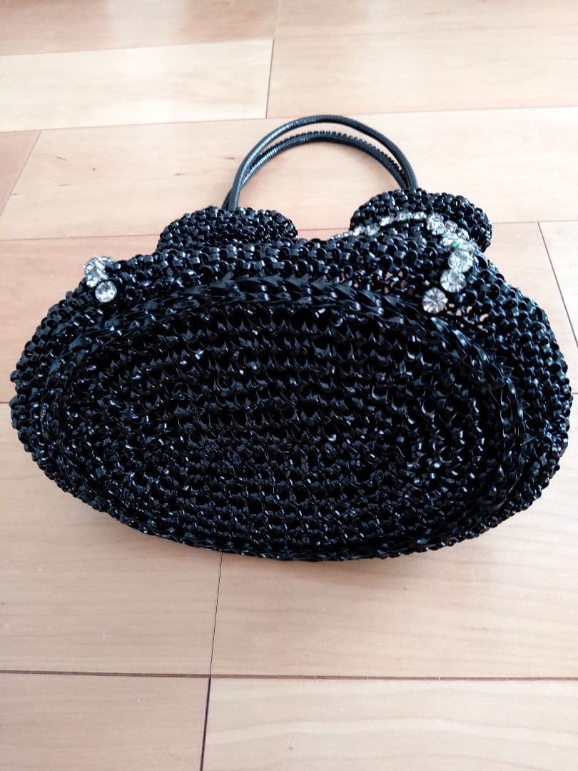 みー「アンテプリマ」超レアなデザイン　ワイヤー・ラインストーン・バッグ