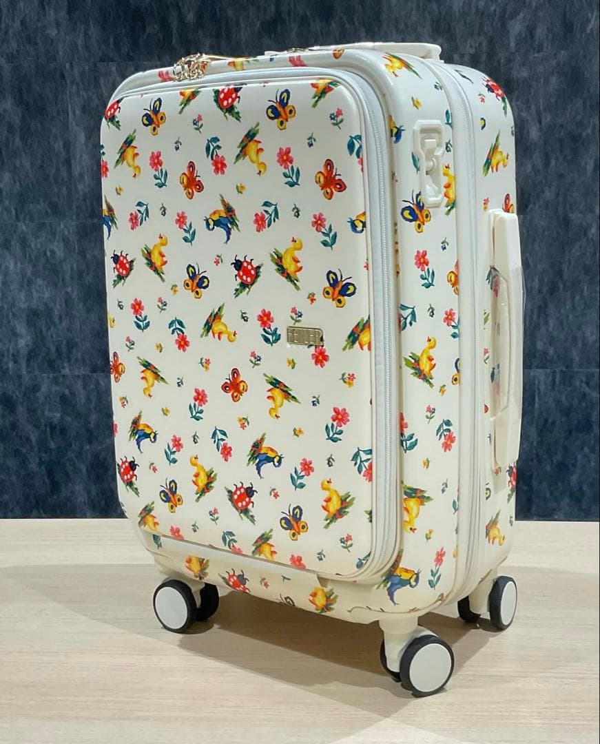 【ハロウィン限定値下げ】フェイラー　ハイジ花柄キャリーケース 55cm