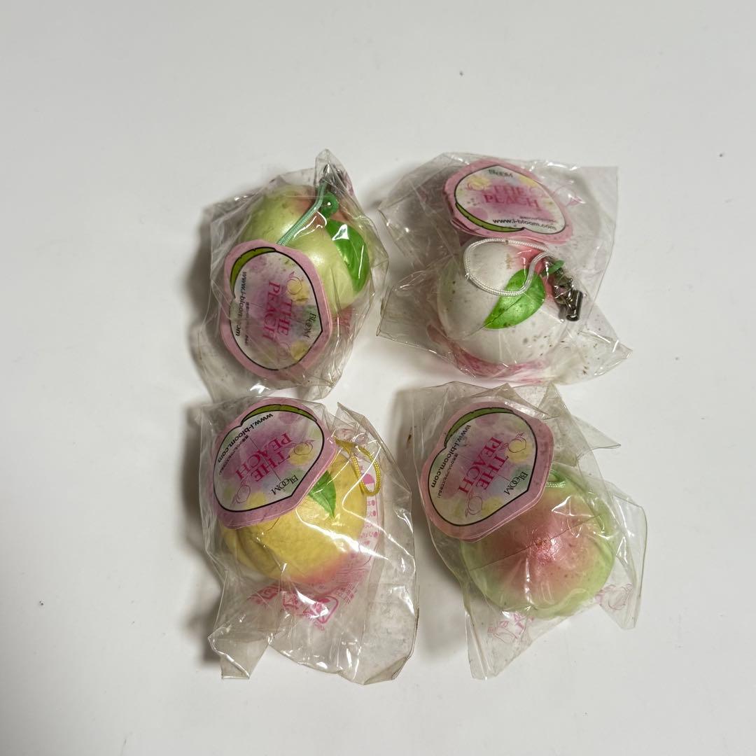 BLOOM スクイーズ THE PEACH ピーチストラップ まとめ売り　柄あり