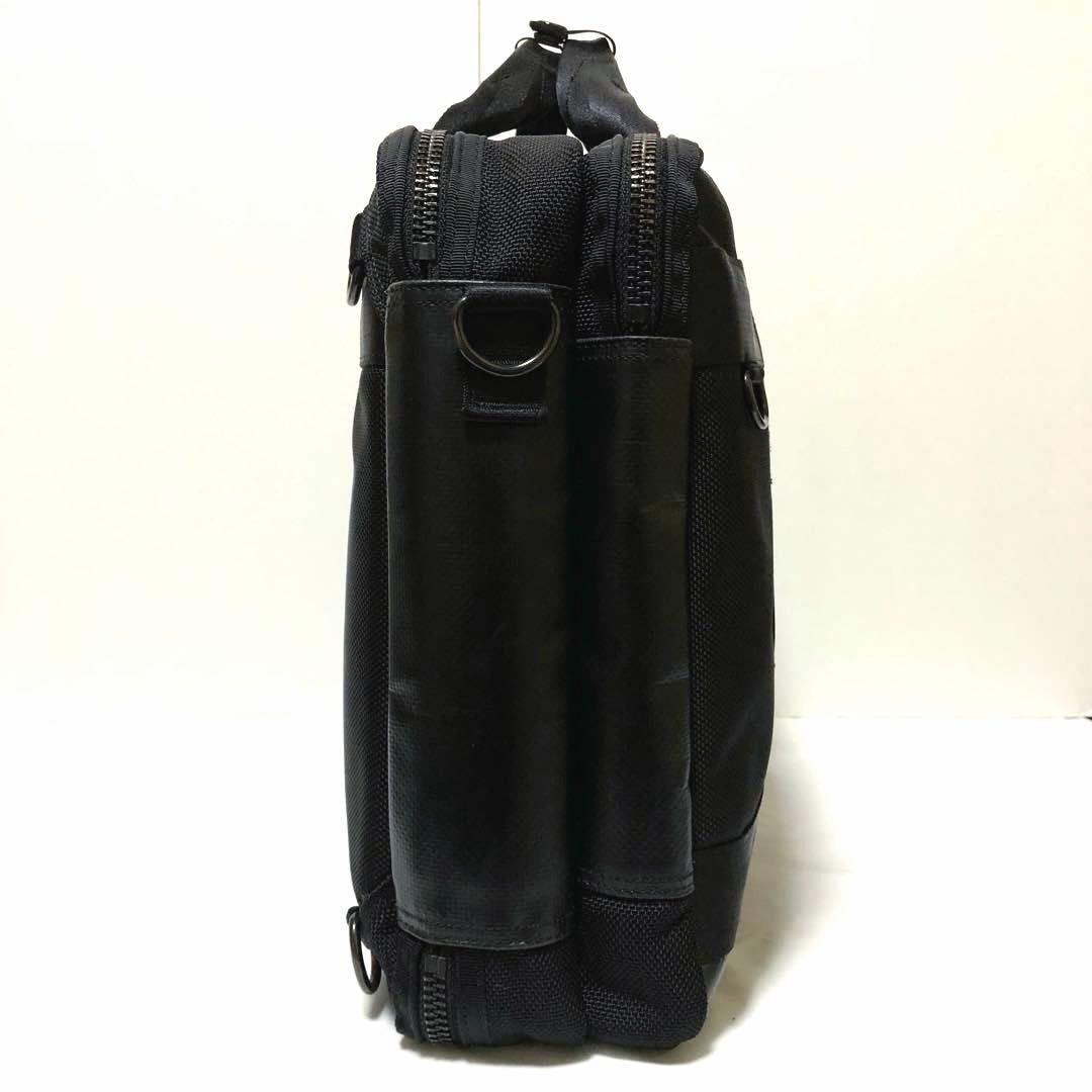 超美品✨ポーターヒート ビジネスバッグ 3way 2層 A4可 黒 吉田カバン