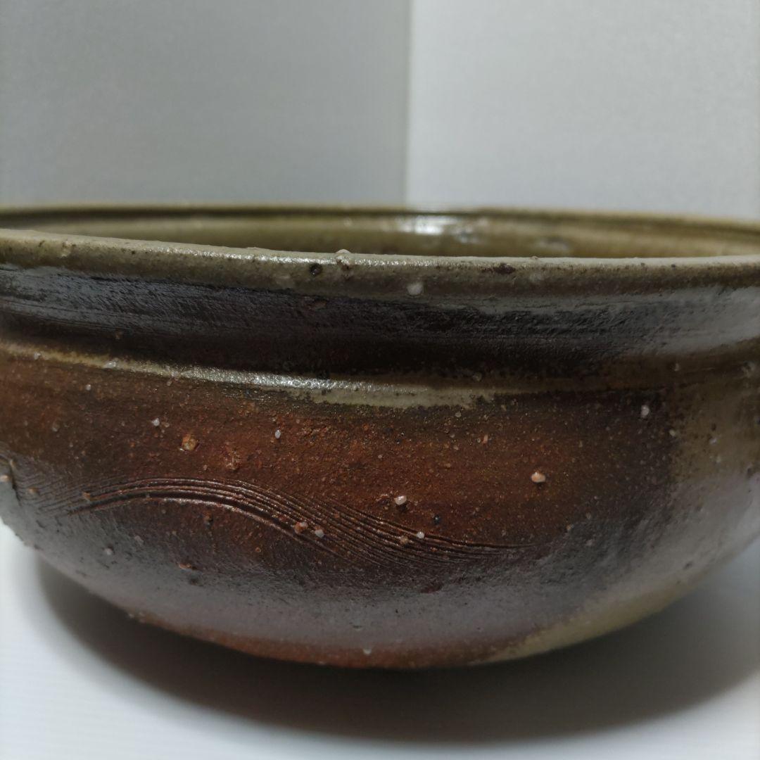 茶道具　平水指　彦四郎　信楽焼