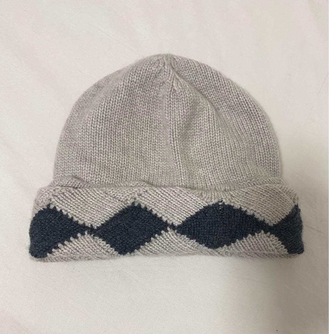 CHANEL シャネル　ニットキャップ　ビーニー　マトラッセ　カシミヤ　 CC