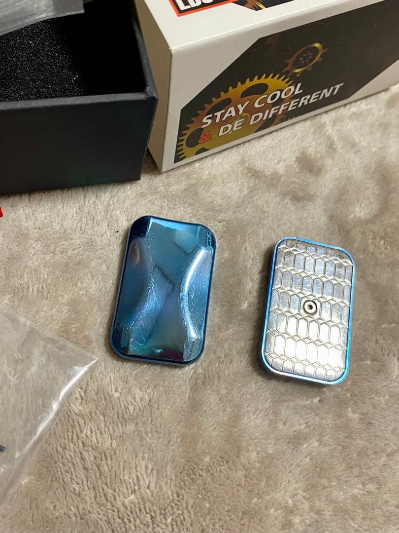 ZD EDC フィジェットトイ　無限位　音叉内蔵　Ti製