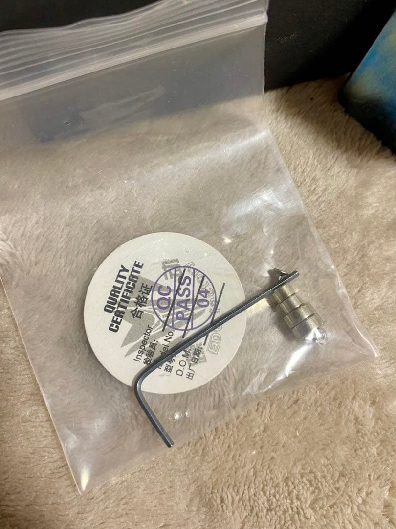 ZD EDC フィジェットトイ　無限位　音叉内蔵　Ti製