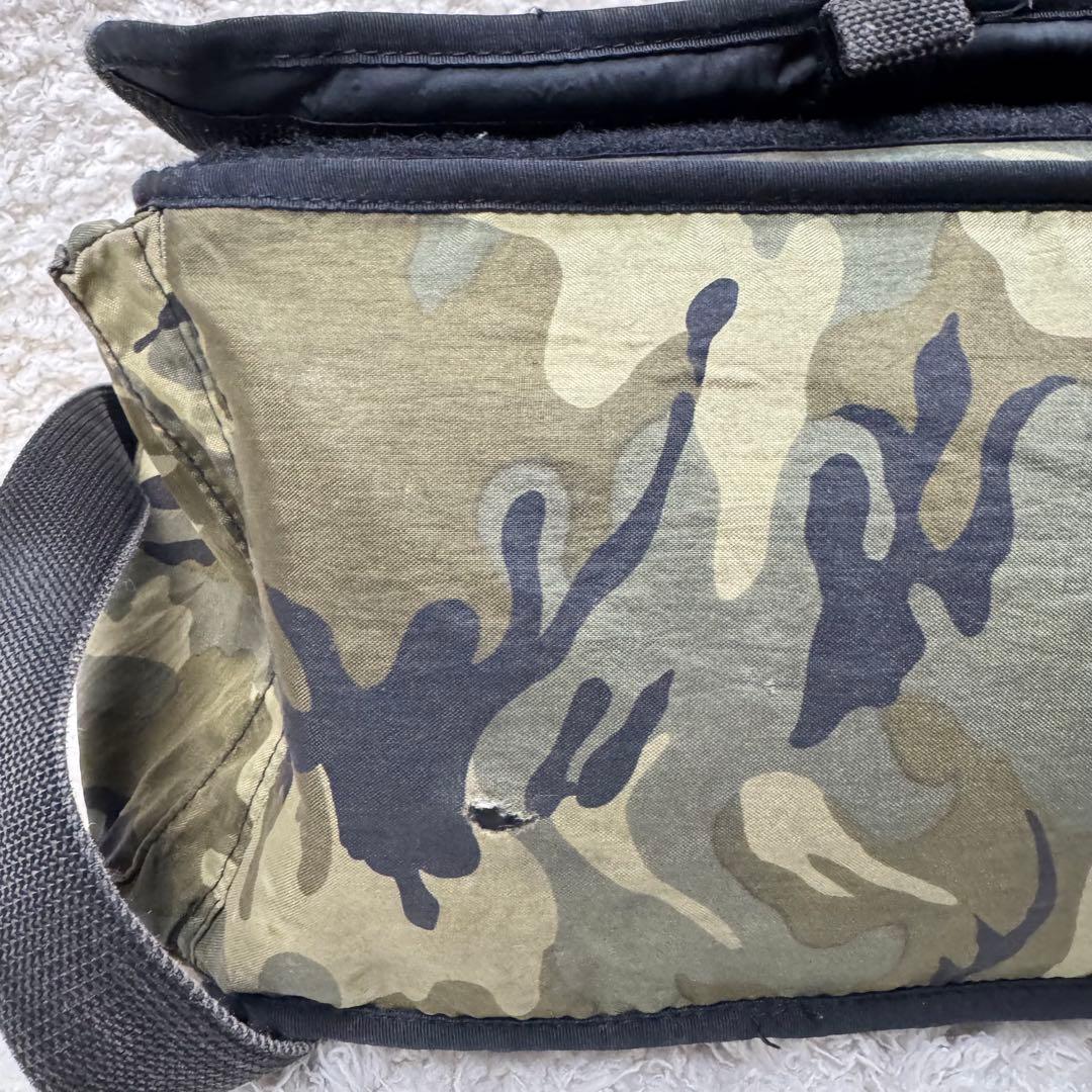 初期A BATHING APE / ベイシング エイプ　レコードバッグ　カモフラ