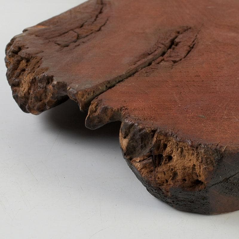 天然木　敷板　飾台　煎茶台　重さ約1443ｇ　V　9350