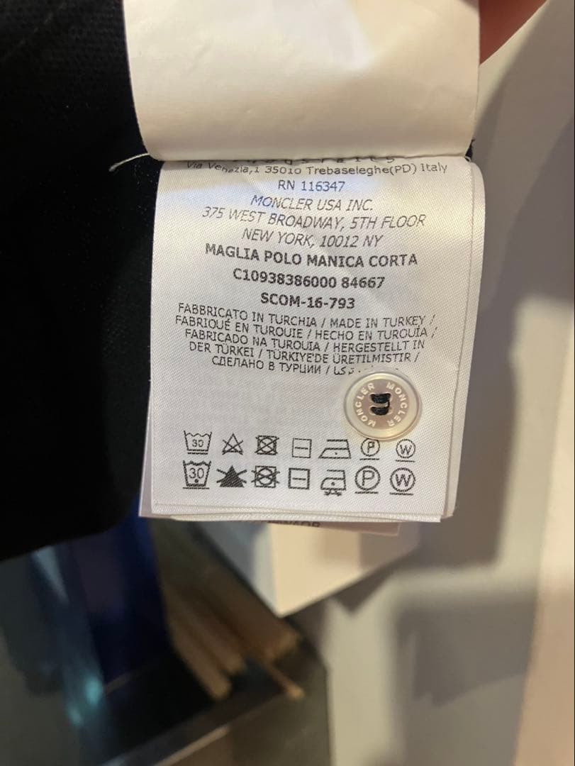 Moncler モンクレール　半袖ポロシャツ