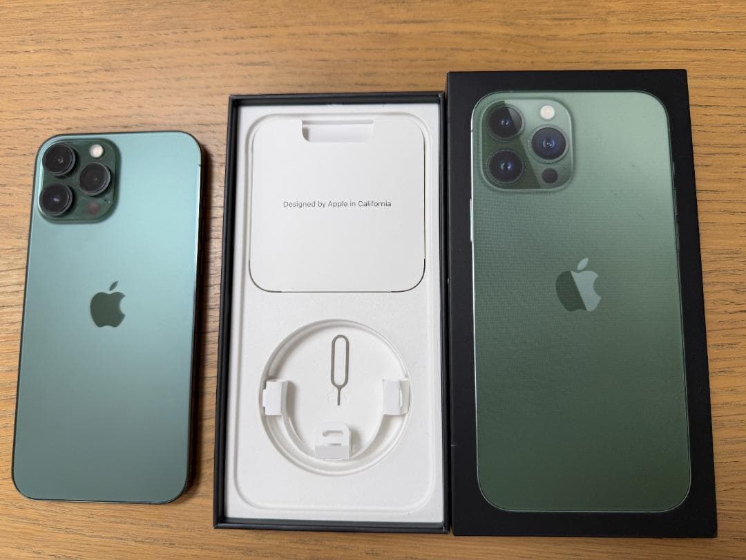 iPhone13 Pro max 1TB アルパイングリーン 本体 純正ケース他