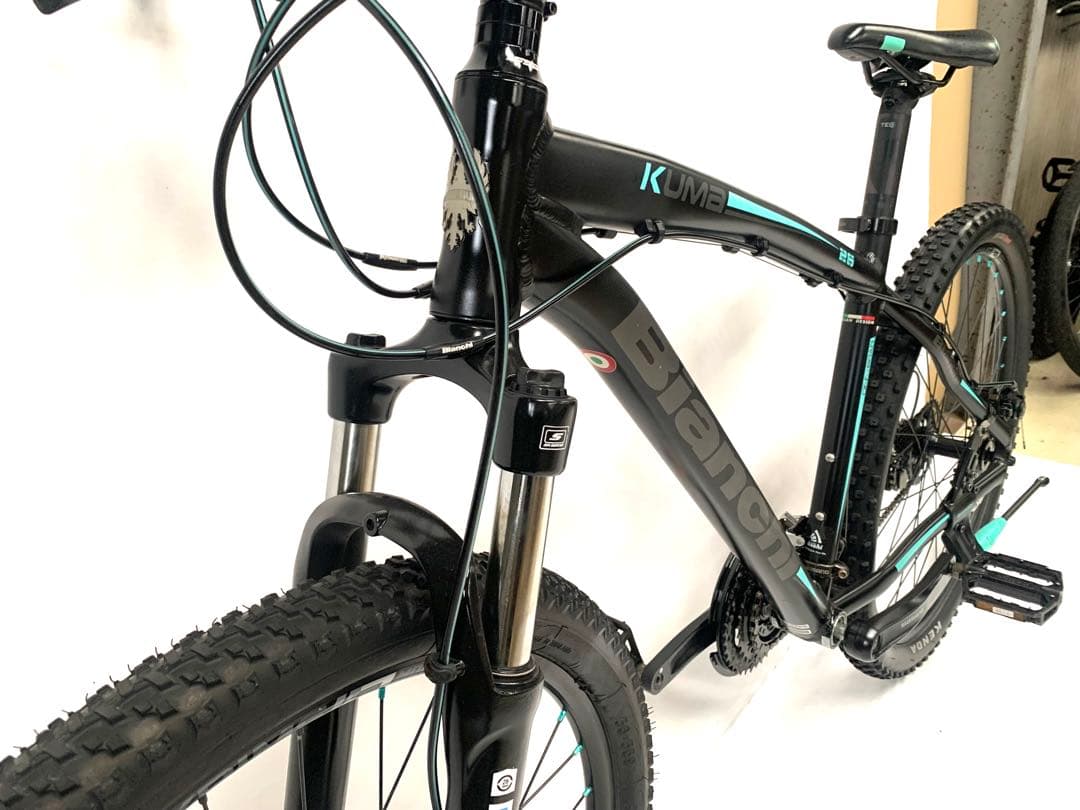 【即乘】送料無料 ビアンキ Bianchi ディスク式MTB KUMA 24速