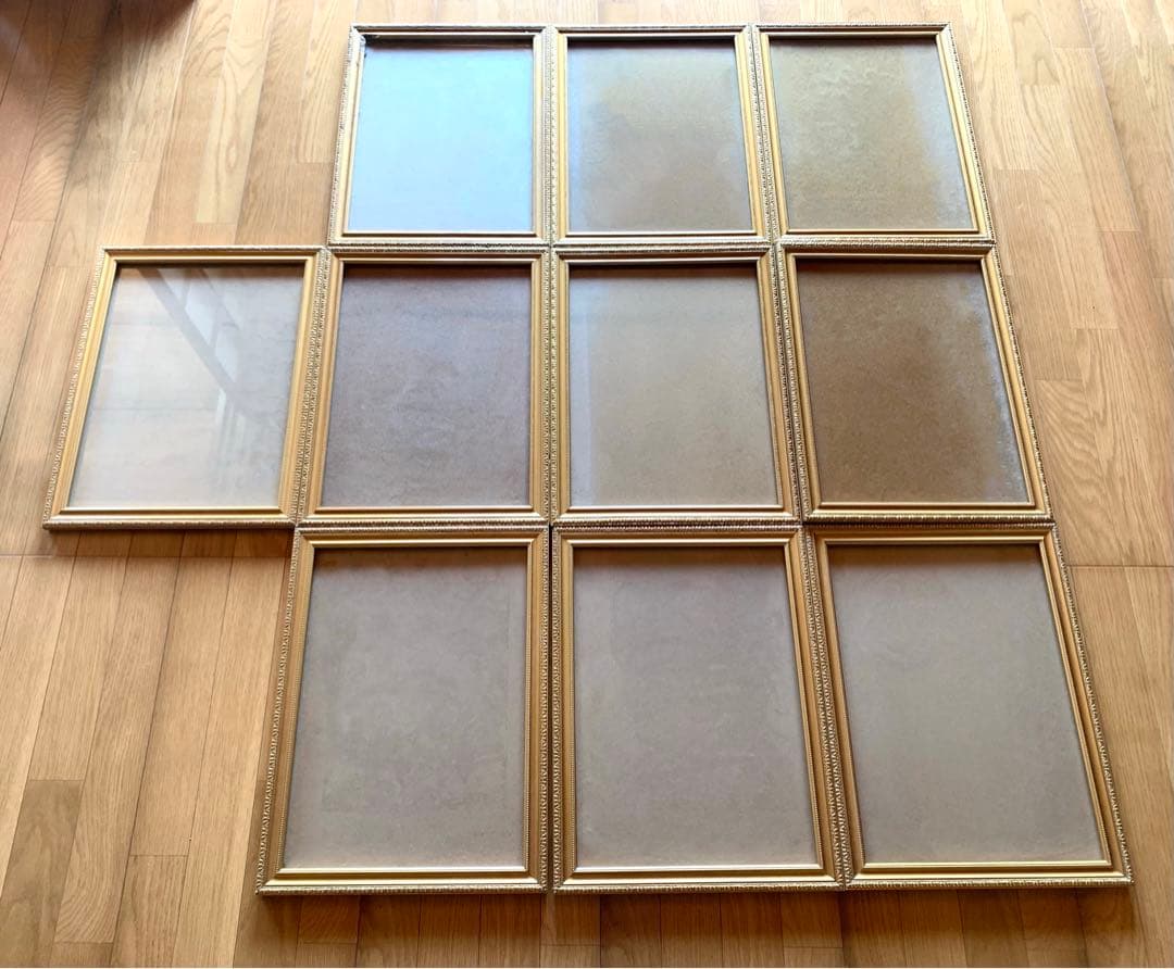 ◆額縁 金縁 まとめ売り10個 アンティークインテリア ゴールドゴージャス④