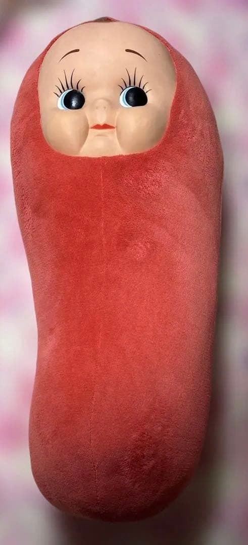 キューピー　たらこ　抱き枕　人形　特大