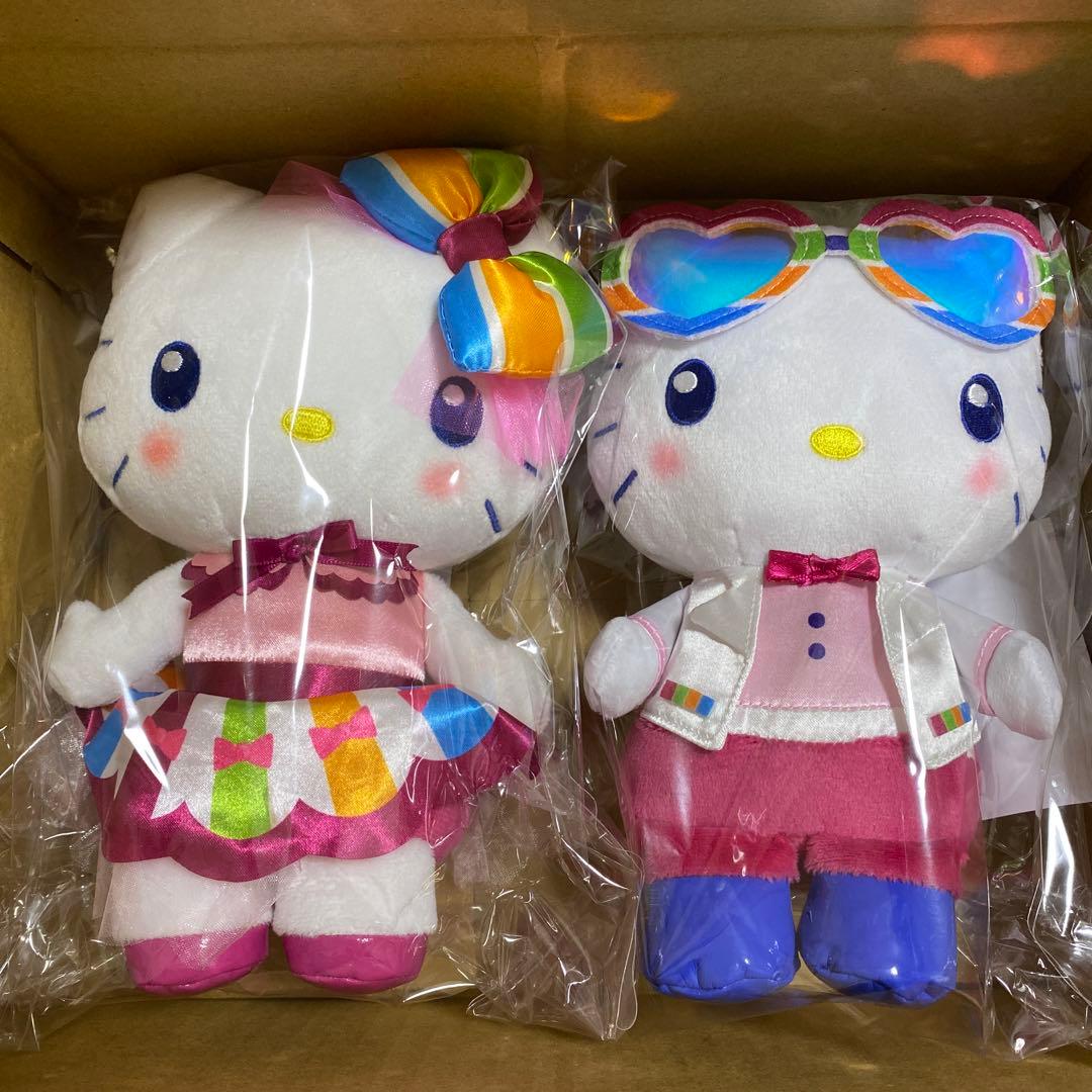 iAEON ハローキティ ダニエル　ぬいぐるみ 2体セット　アイイオン
