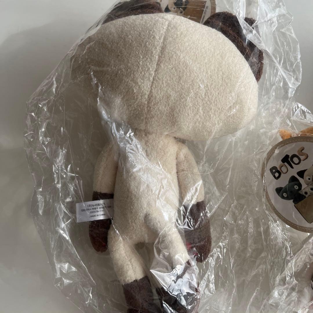 【公式】ボトスファミリー　ぬいぐるみ3体セット　　ボリ　トト　モチ