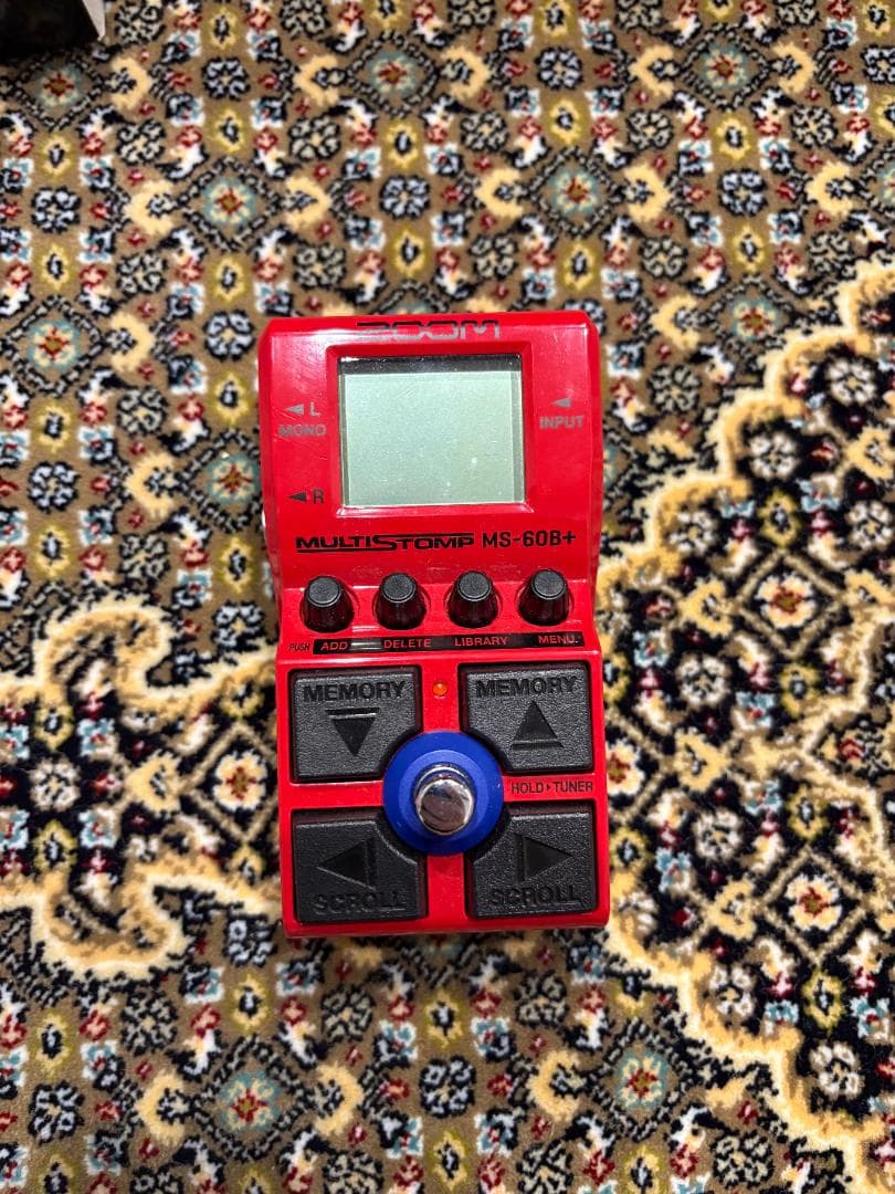 ベース ZOOM MULTISTOMP MS-60B+