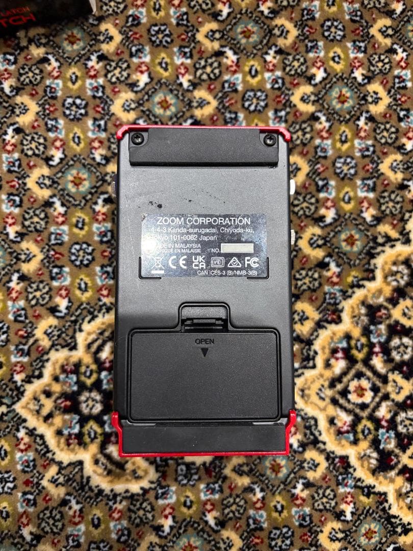 ベース ZOOM MULTISTOMP MS-60B+