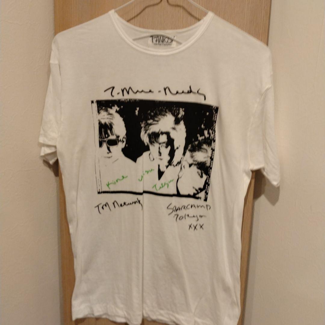 希少　TM NETWORK　当時物　Tシャツ　オフィシャル　FANKS