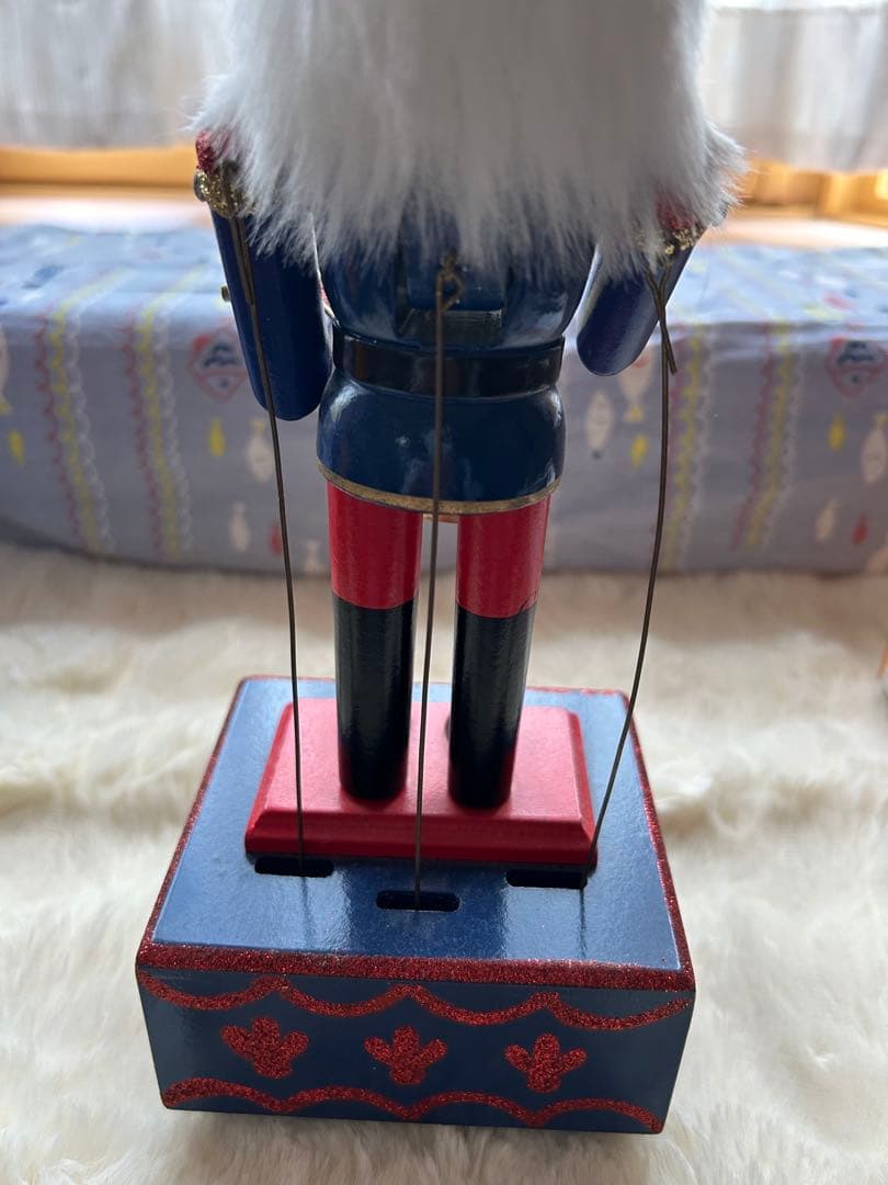 【美品】木製 くるみ割り人形 オルゴール