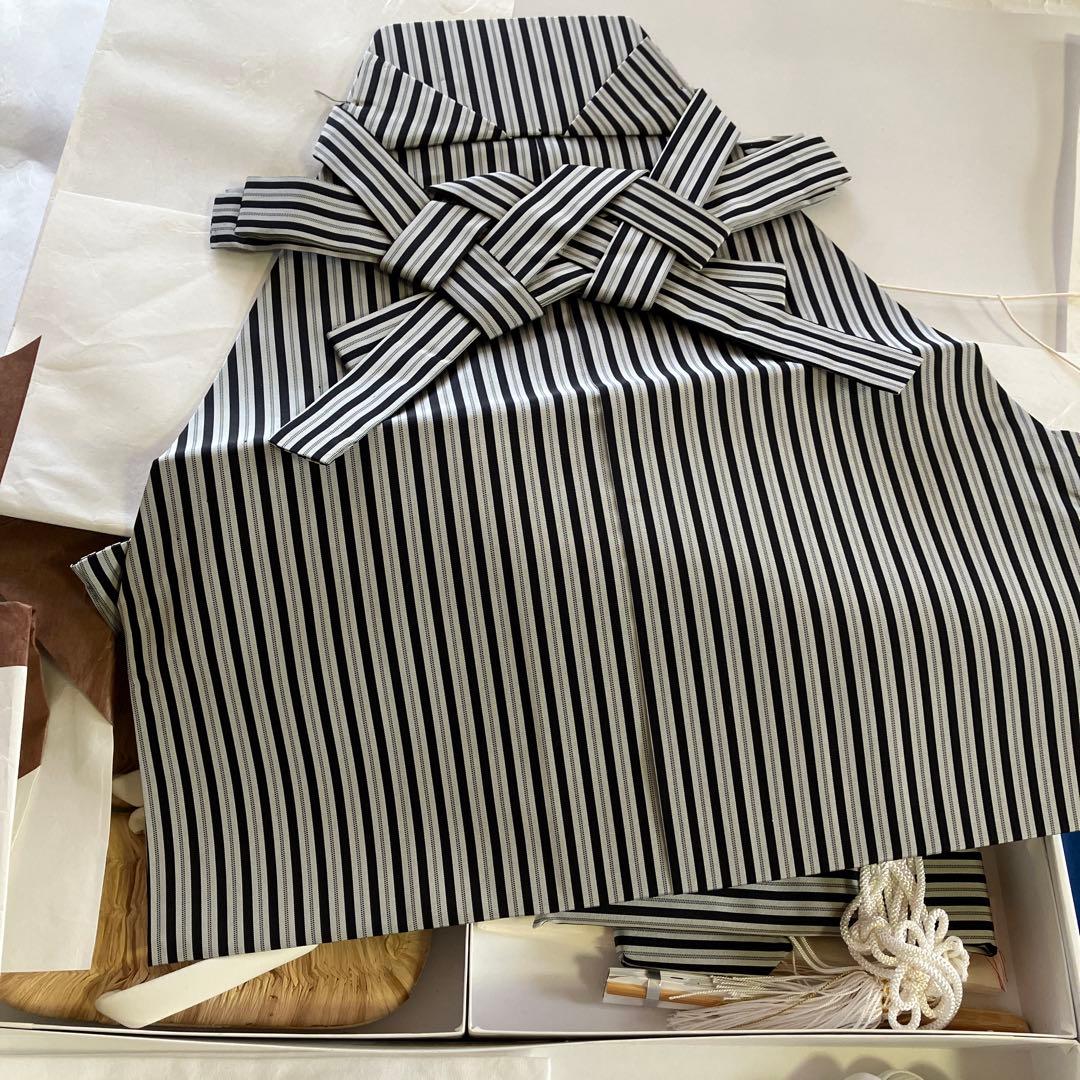 七五三 着物セット 黒色 草履付き　男の子