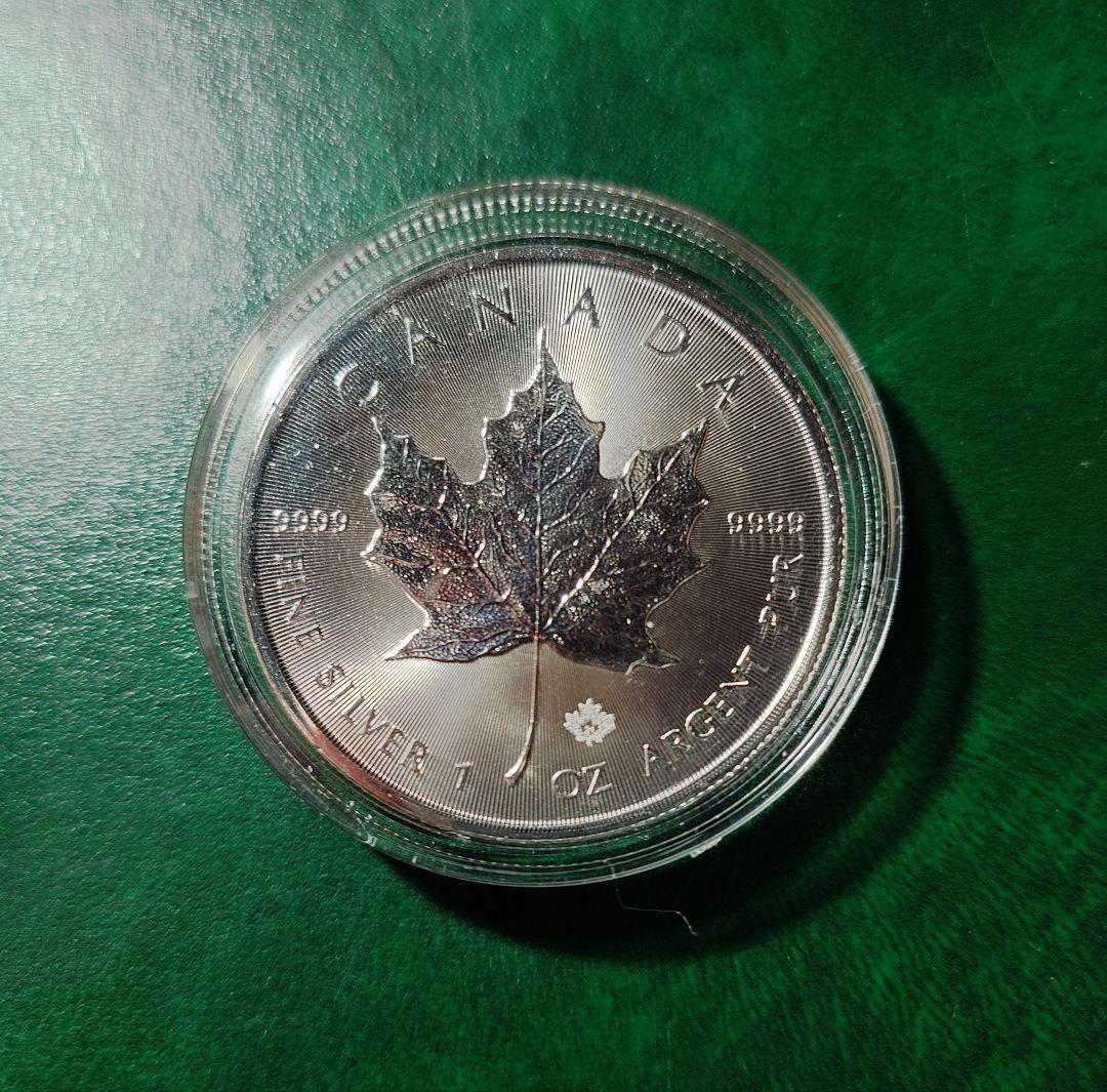 カナダ 銀メープルリーフ 2021年 1オンス