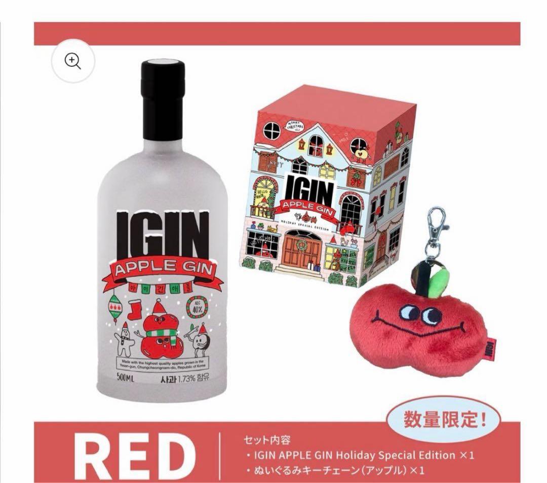 BTS Jin IGIN HOLIDAY SPECIAL BOX RED赤　新品