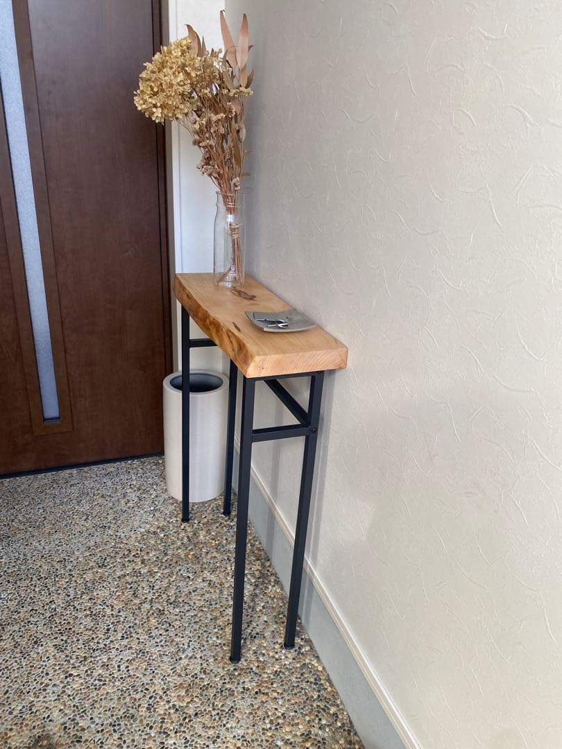 一枚板　コンソールテーブル