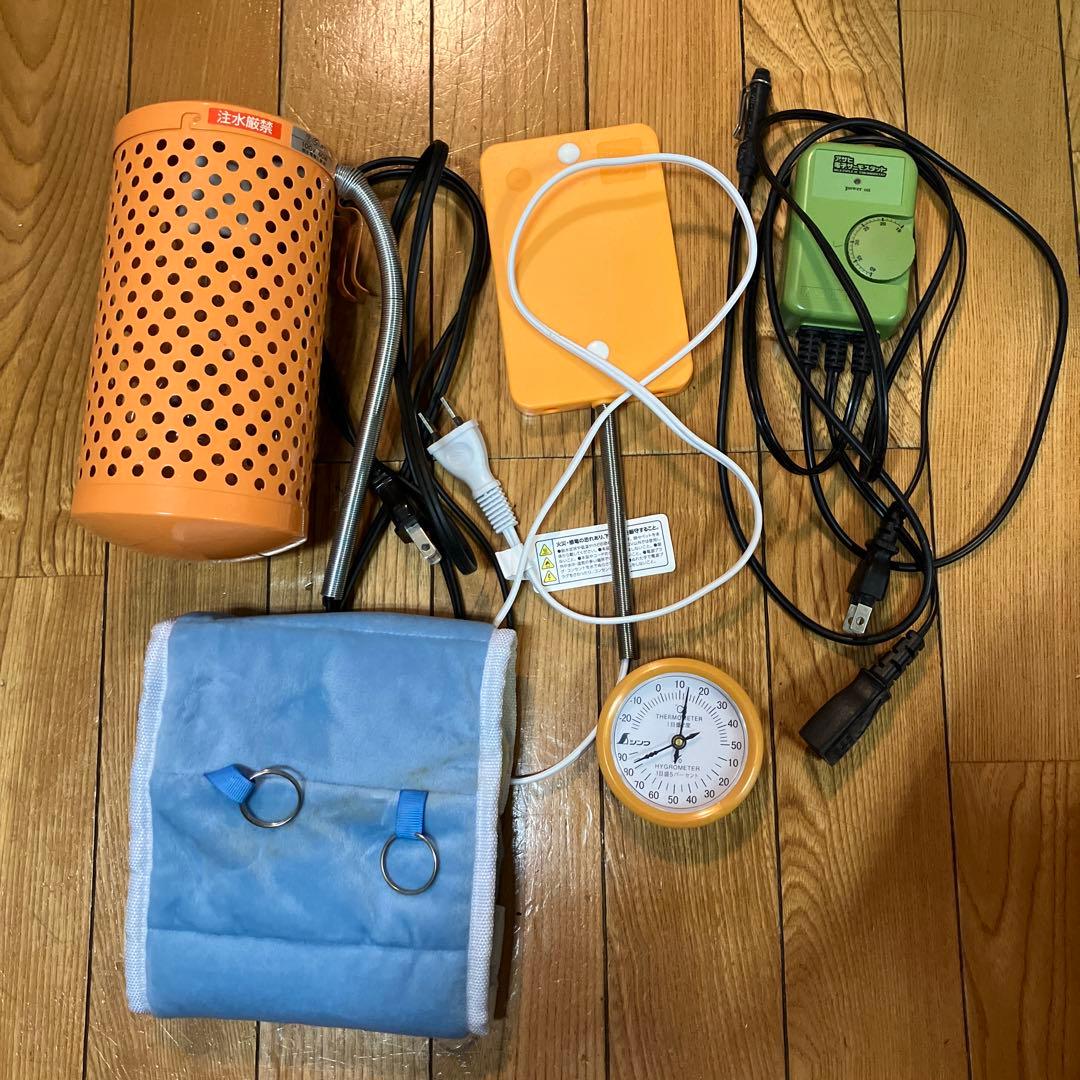 小鳥　飼育セット　　鳥籠　ヒーター　ゲージ