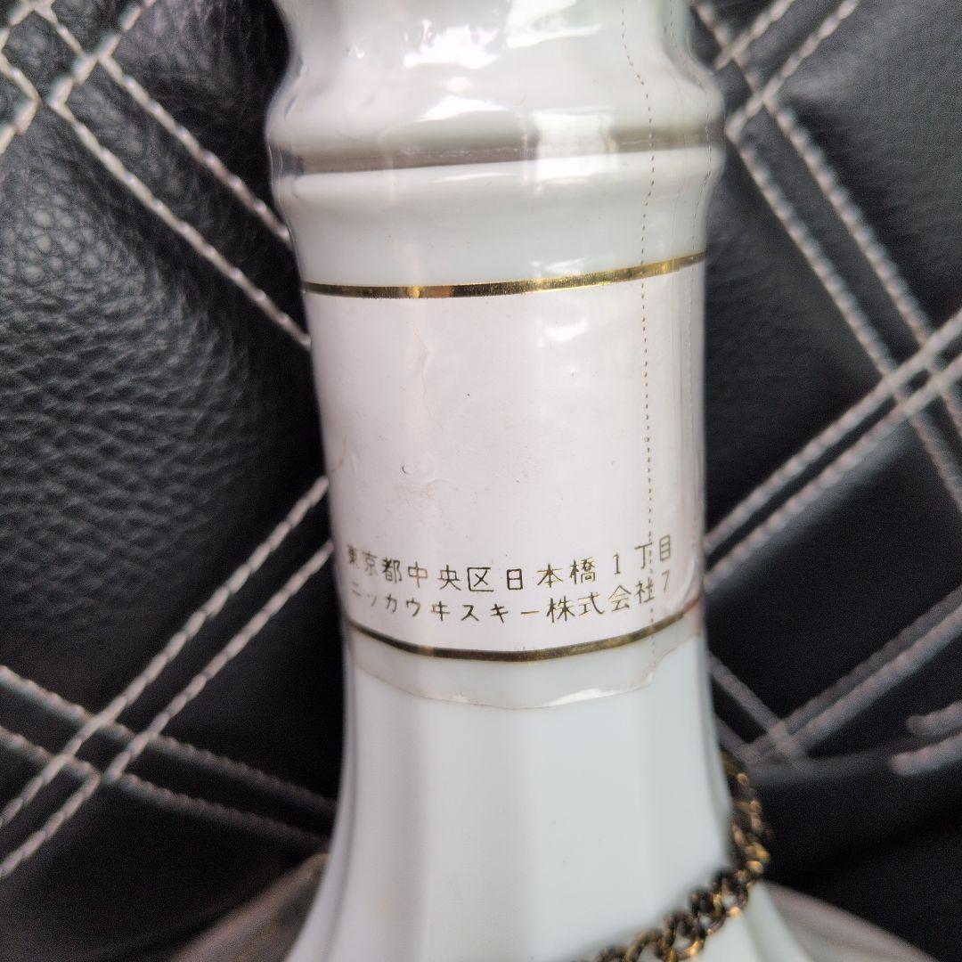 【未開栓品】ニッカウイスキー陶器製ウイスキーボトル　鶴　760ml　43%