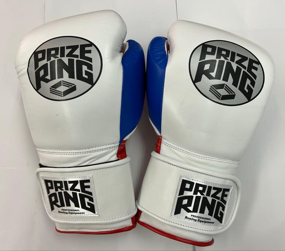 プライズリング　ボクシンググローブ　本革製　10oz