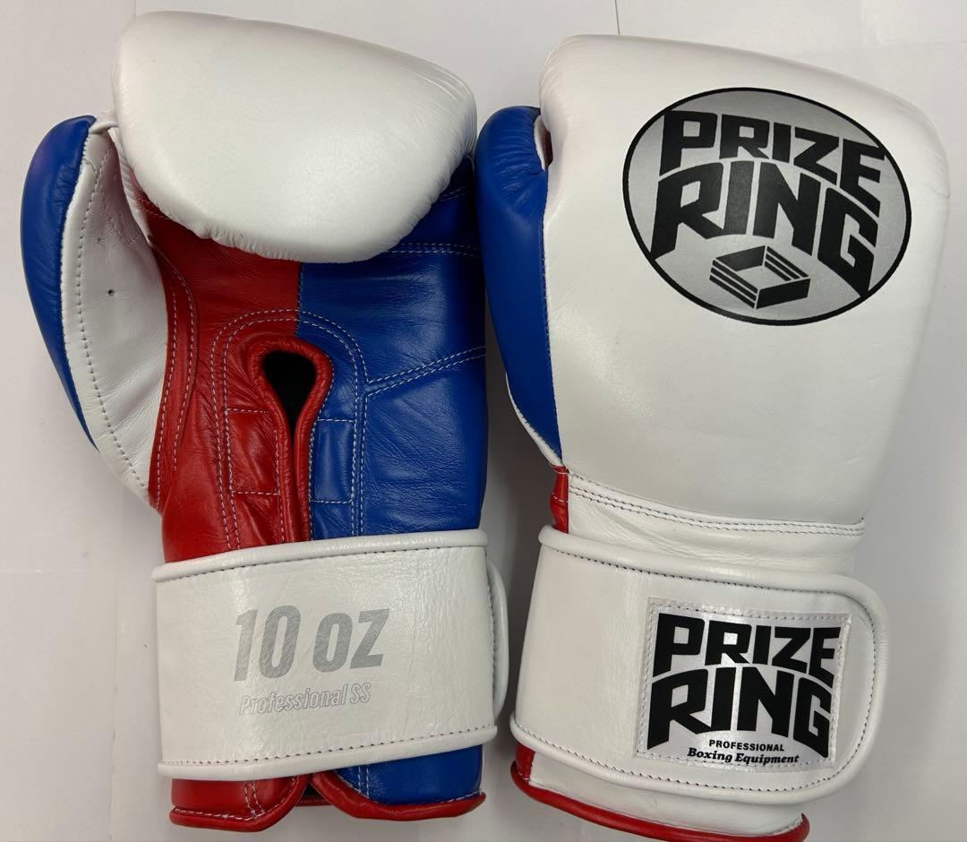プライズリング　ボクシンググローブ　本革製　10oz